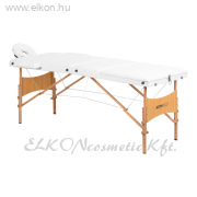 HORDOZHATÓ ÖSSZECSUKHATÓ MASSZÁZS ASZTAL, ÁGY, COMFORT FAVÁZAS FEKETE SZÍNBEN - E-SHOP