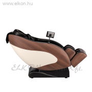 Sakura Classic 305 Masszázsfotel Billenthető, Fa szín Berakással fekete-barna-bézs - E-SHOP ELKONcosmetic Kft.