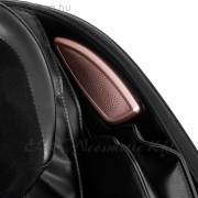 Sakura Classic 305 Masszázsfotel Billenthető, Fa szín Berakással fekete-barna-bézs - E-SHOP ELKONcosmetic Kft.