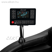 Sakura Classic 305 Masszázsfotel Billenthető, Fa szín Berakással fekete-barna-bézs - E-SHOP ELKONcosmetic Kft.