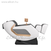 Sakura Classic 802A Masszázsfotel Billenthető bézs-fehér-szürke - E-SHOP ELKONcosmetic Kft.