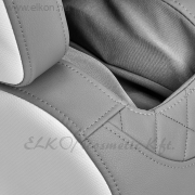 Sakura Classic 802A Masszázsfotel Billenthető bézs-fehér-szürke - E-SHOP ELKONcosmetic Kft.