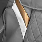 Sakura Classic 802A Masszázsfotel Billenthető bézs-fehér-szürke - E-SHOP ELKONcosmetic Kft.