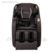 Sakura Classic 306A Masszázsfotel Billenthető, Fa szín Berakással fekete-barna - E-SHOP ELKONcosmetic Kft.