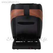 Sakura Classic 306A Masszázsfotel Billenthető, Fa szín Berakással fekete-barna - E-SHOP ELKONcosmetic Kft.