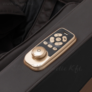 Sakura Classic 306A Masszázsfotel Billenthető, Fa szín Berakással fekete-barna - E-SHOP ELKONcosmetic Kft.