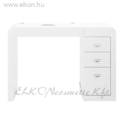 Manikűrös Műkörmös Asztal Elszívóval 3 fiókkal 312 fehér - E-SHOP Manikűrös Műkörmös Asztal Elszívóval 3 fiókkal 312 fehér - E-SHOP ELKONcosmetic Kft.