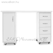 Kozmetikai Manikűrös Műkörmös Asztal szekrény + 4 fiók 2027 fehér - E-SHOP Kozmetikai Manikűrös Műkörmös Asztal szekrény + 4 fiók 2027 fehér - E-SHOP ELKONcosmetic Kft.