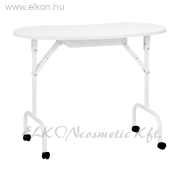 Manikűrös Műkörmös Asztal fiókkal Összecsukható 4031 fehér + táska - E-SHOP Manikűrös Műkörmös Asztal fiókkal Összecsukható 4031 fehér + táska - E-SHOP ELKONcosmetic Kft.