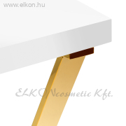 Manikűrös Műkörmös Asztal Porelszívóval MOMO 04-GL arany - E-SHOP ELKONcosmetic Kft.