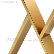 Manikűrös Műkörmös Asztal Porelszívóval MOMO 04-GL arany - E-SHOP ELKONcosmetic Kft.