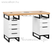 Manikűrös Asztal MOMO 05-SL fényes ezüst - E-SHOP