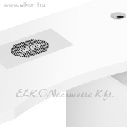 Manikűrös Műkörmös Asztal Porelszívóval 5 fiók MOMO L03 fehér - E-SHOP ELKONcosmetic Kft.