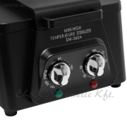 Magas Hőmérsékletű Sterilizáló Eszközfertőtlenítő 2,6l SM-360A fekete - E-SHOP ELKONcosmetic Kft.