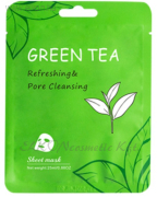 Green Tea Sheet Mask - KIMSLY