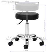 Gurulós forgózsámoly - FEKETE AM-310v - E-SHOP ELKONcosmetic Kft.