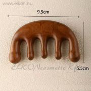 HEAD SPA 5 ÚJJAS FEJMASSZÍROZÓ FÉSŰ RÓZSAFÁBÓL - ELKON ELKONcosmetic Kft.