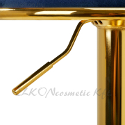 4Rico Gázrugós Bárszék QS-B313a sötétkék bársony - E-SHOP ELKONcosmetic Kft.