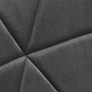 4Rico Váró Szék QS-186 szürke bársony - E-SHOP ELKONcosmetic Kft.