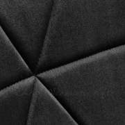 4Rico Váró Szék QS-186 fekete bársony - E-SHOP ELKONcosmetic Kft.