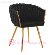 4Rico Váró Szék QS-GW06G fekete - E-SHOP