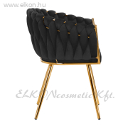 4Rico Váró Szék QS-GW06G fekete - E-SHOP ELKONcosmetic Kft.