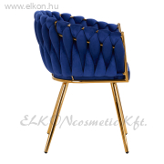 4Rico Váró Szék QS-GW06G sötétkék - E-SHOP ELKONcosmetic Kft.