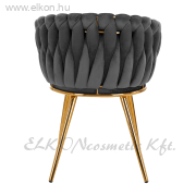 4Rico Váró Szék QS-GW06G szürke - E-SHOP ELKONcosmetic Kft.