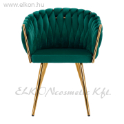 4Rico Váró Szék QS-GW06G zöld - E-SHOP ELKONcosmetic Kft.