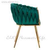 4Rico Váró Szék QS-GW06G zöld - E-SHOP ELKONcosmetic Kft.