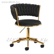 4Rico Recepciós Szék QS-GW01G fekete - E-SHOP