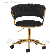 4Rico Recepciós Szék QS-GW01G fekete - E-SHOP ELKONcosmetic Kft.