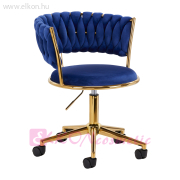 4Rico Recepciós Szék QS-GW01G sötétkék - E-SHOP