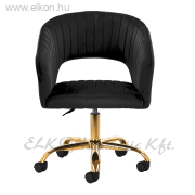 4Rico Recepciós Szék QS-OF212G fekete - E-SHOP ELKONcosmetic Kft.