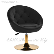 4Rico Váró Szék QS-BL12G fekete - E-SHOP