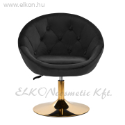 4Rico Váró Szék QS-BL12G fekete - E-SHOP ELKONcosmetic Kft.