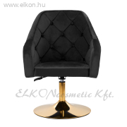 4Rico Váró Szék QS-BL14G fekete - E-SHOP ELKONcosmetic Kft.