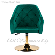 4Rico Váró Szék QS-BL14G zöld - E-SHOP ELKONcosmetic Kft.