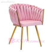 4Rico Váró Szék QS-GW06G rózsaszín - E-SHOP