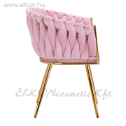 4Rico Váró Szék QS-GW06G rózsaszín - E-SHOP ELKONcosmetic Kft.