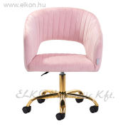 4Rico Recepciós Szék QS-OF212G rózsaszín - E-SHOP ELKONcosmetic Kft.