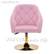 4Rico Váró Szék QS-BL14G rózsaszín - E-SHOP ELKONcosmetic Kft.