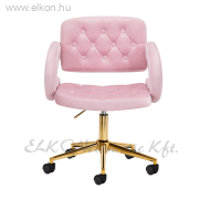 4Rico Recepciós Szék QS-OF213G rózsaszín - E-SHOP ELKONcosmetic Kft.