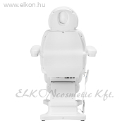 Elektromos Kezelőszék / Kezelőágy 3 motoros, fűtéssel - fehér - E-SHOP ELKONcosmetic Kft.