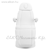 Elektromos Kezelőszék / Kezelőágy 3 motoros, fűtéssel - fehér - E-SHOP ELKONcosmetic Kft.