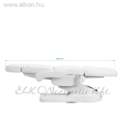 Elektromos Kezelőszék / Kezelőágy 3 motoros, fűtéssel - fehér - E-SHOP ELKONcosmetic Kft.