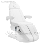 Elektromos Kezelőszék / Kezelőágy Pedikűrhöz 3 motoros - fehér - E-SHOP ELKONcosmetic Kft.