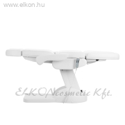 Elektromos Kezelőszék / Kezelőágy Pedikűrhöz 3 motoros - fehér - E-SHOP ELKONcosmetic Kft.