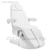 Elektromos Kezelőszék / Kezelőágy Pedikűrhöz 5 motoros - fehér - E-SHOP