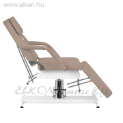 Hidraulikus Kezelőszék / Kezelőágy - modern barna - E-SHOP ELKONcosmetic Kft.